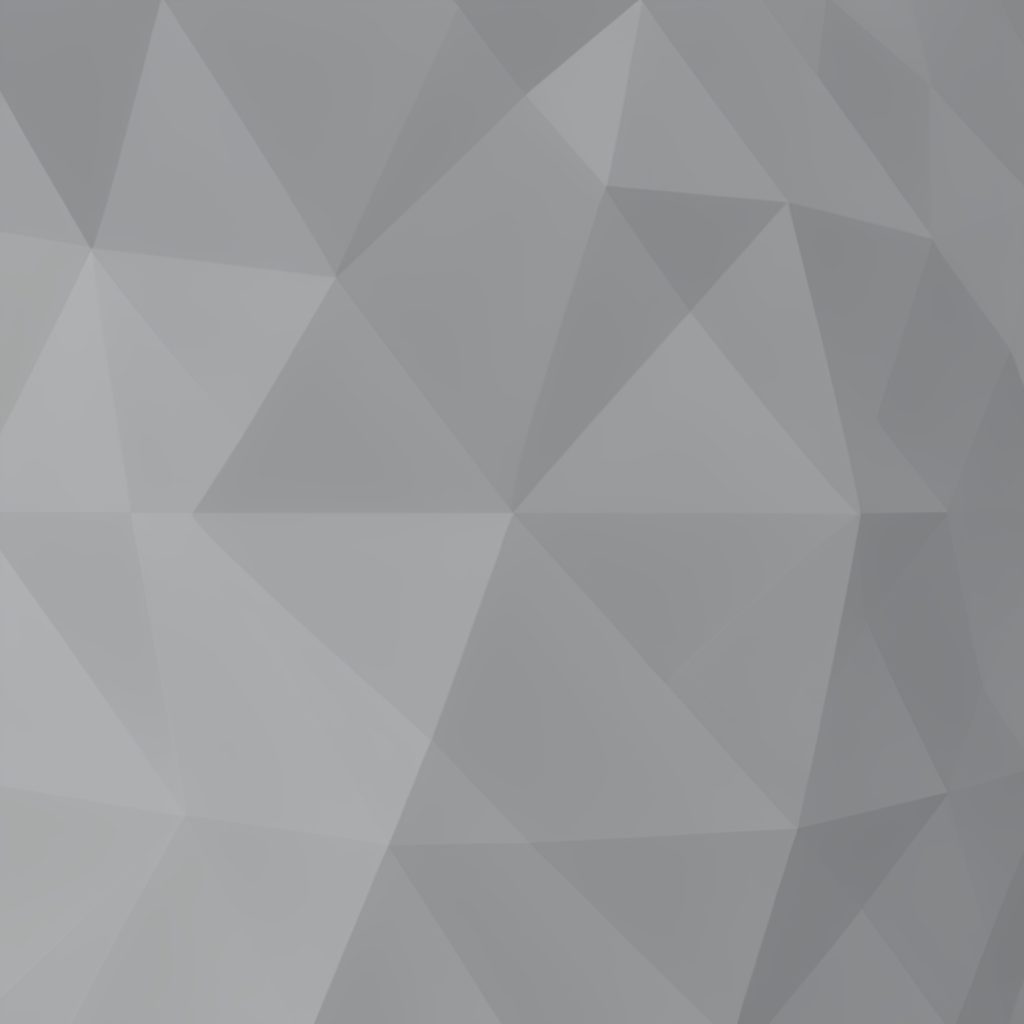 A low-poly faceted geometric render of a windsurf sail cutting across deep blue and white angular planes, evoking motion on open water
